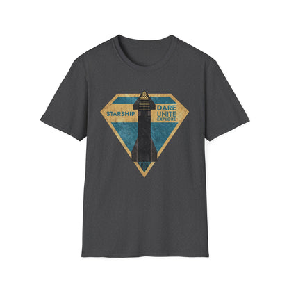 SpaceX-Starship: Dare. Unite. Explore. T-Shirt
