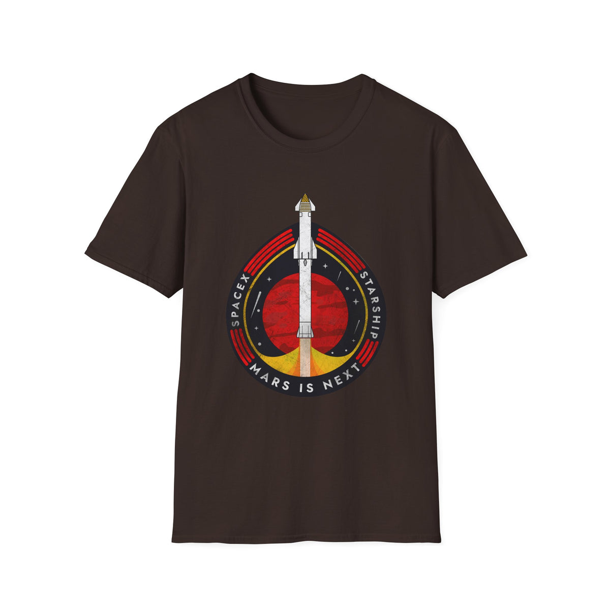 SpaceX-Starship: Mars is Next. T-Shirt