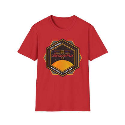 Dragonfly: Titan Mission. New Worlds Await Us T-Shirt