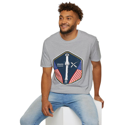 SpaceX Starship Badge T-Shirt