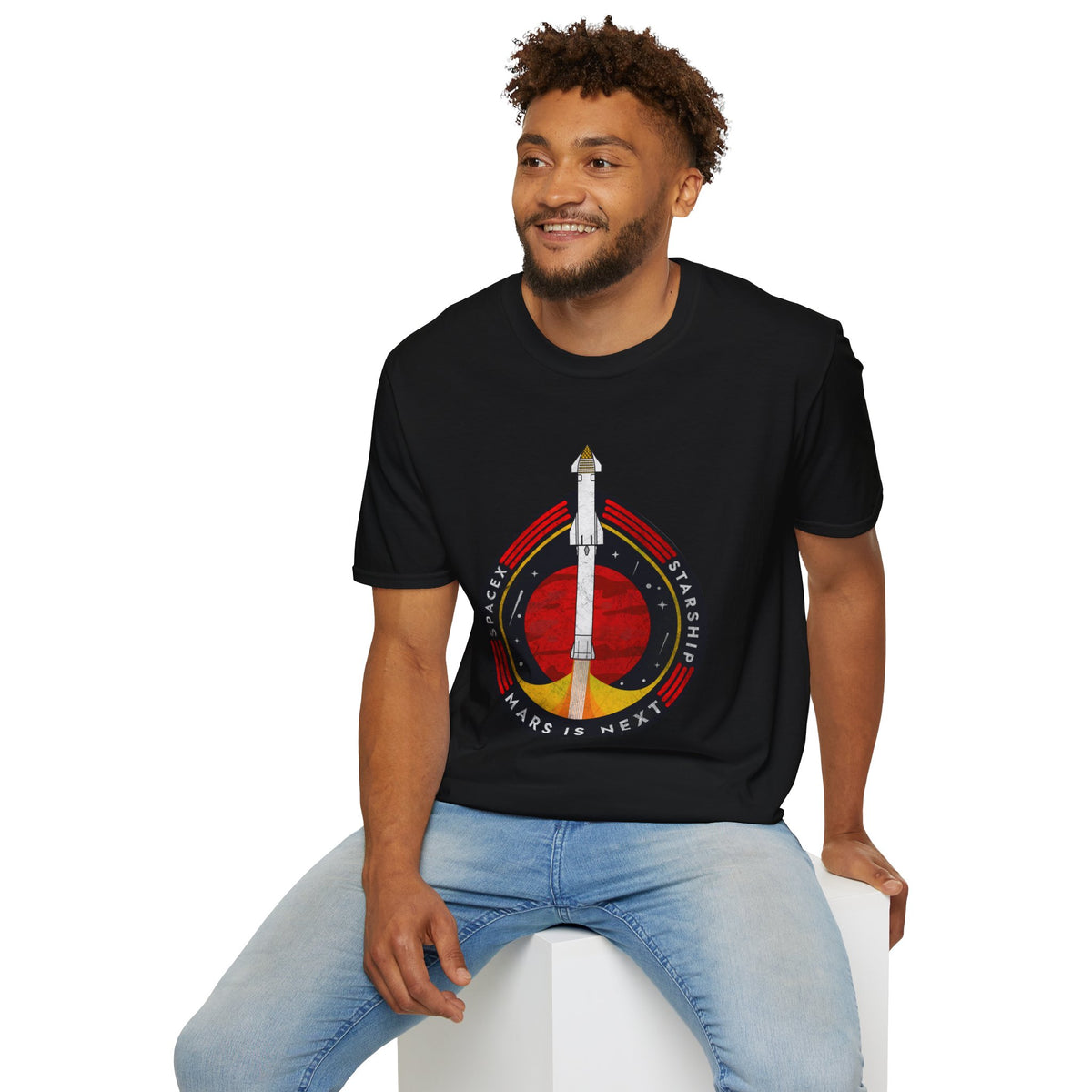 SpaceX-Starship: Mars is Next. T-Shirt