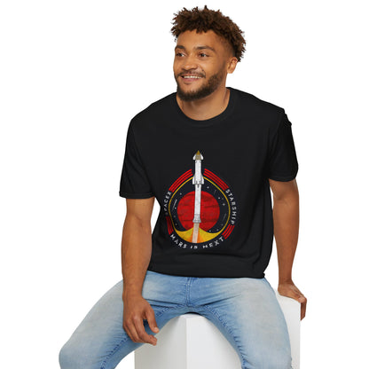 SpaceX-Starship: Mars is Next. T-Shirt