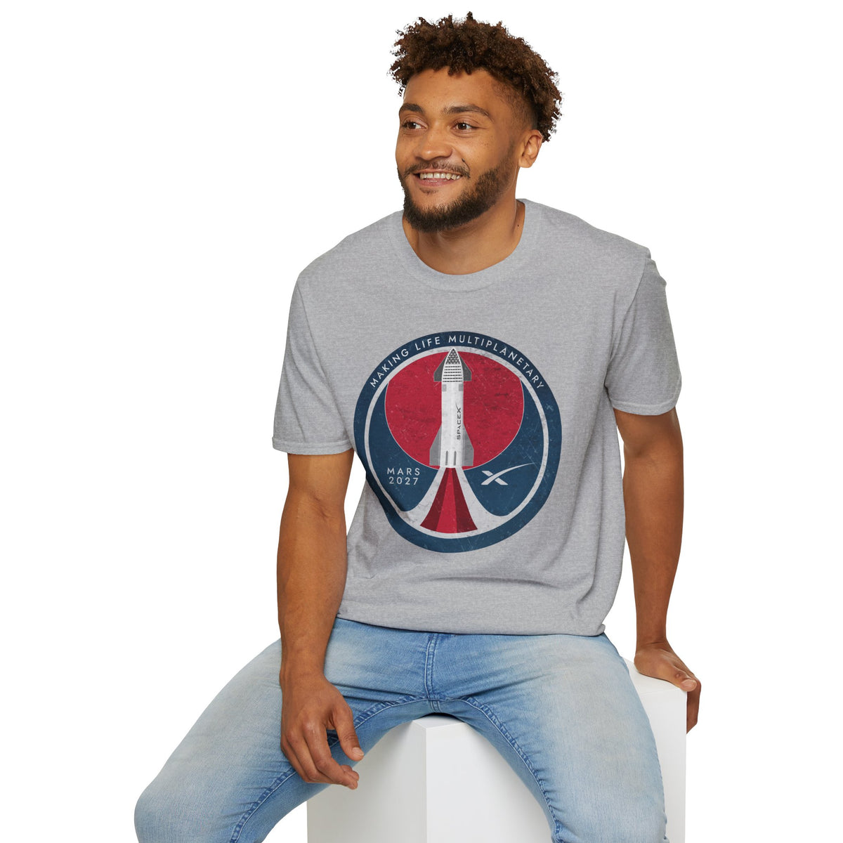 SpaceX Mars 2027: Making Life Multiplanetary - T-Shirt