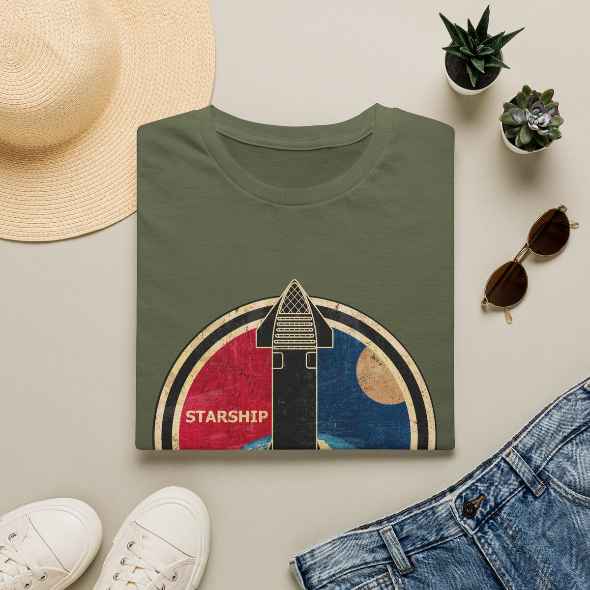 SpaceX Starship Classic T-Shirt