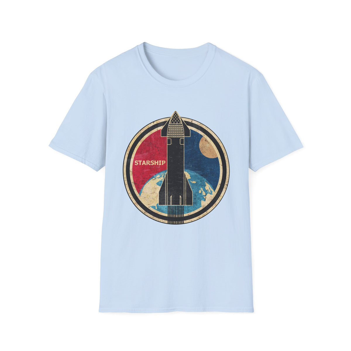 Starship Rocket Badge T-Shirt
