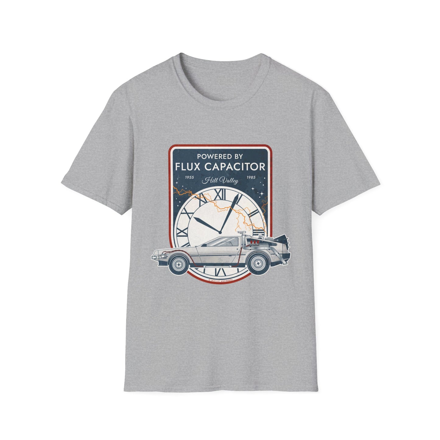 Back to the Future - Powered by Flux Capacitor T-Shirt