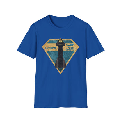 SpaceX-Starship: Dare. Unite. Explore. T-Shirt