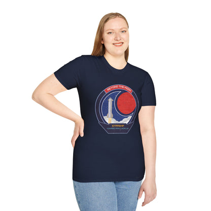 Starship: Beyond The Moon. Toward Many Worlds T-Shirt