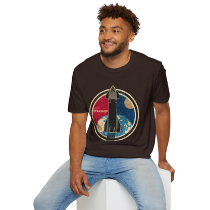 Starship Rocket Badge T-Shirt