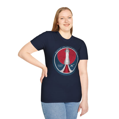 SpaceX Mars 2027: Making Life Multiplanetary - T-Shirt