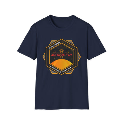 Dragonfly: Titan Mission. New Worlds Await Us T-Shirt