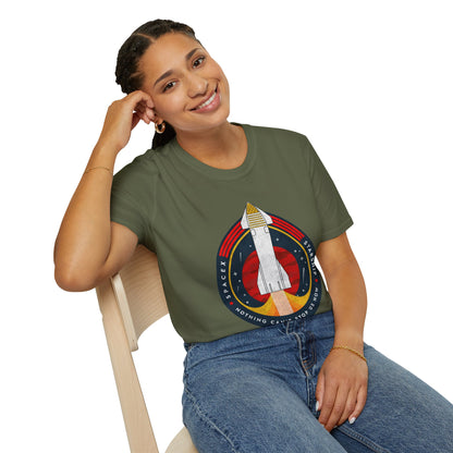 SpaceX-Starship: Nothing Can't Stop Us Now. T-Shirt