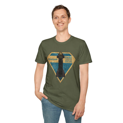 SpaceX-Starship: Dare. Unite. Explore. T-Shirt