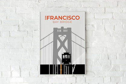 San Francisco Bay Bridge Poster