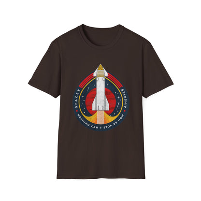 SpaceX-Starship: Nothing Can't Stop Us Now. T-Shirt