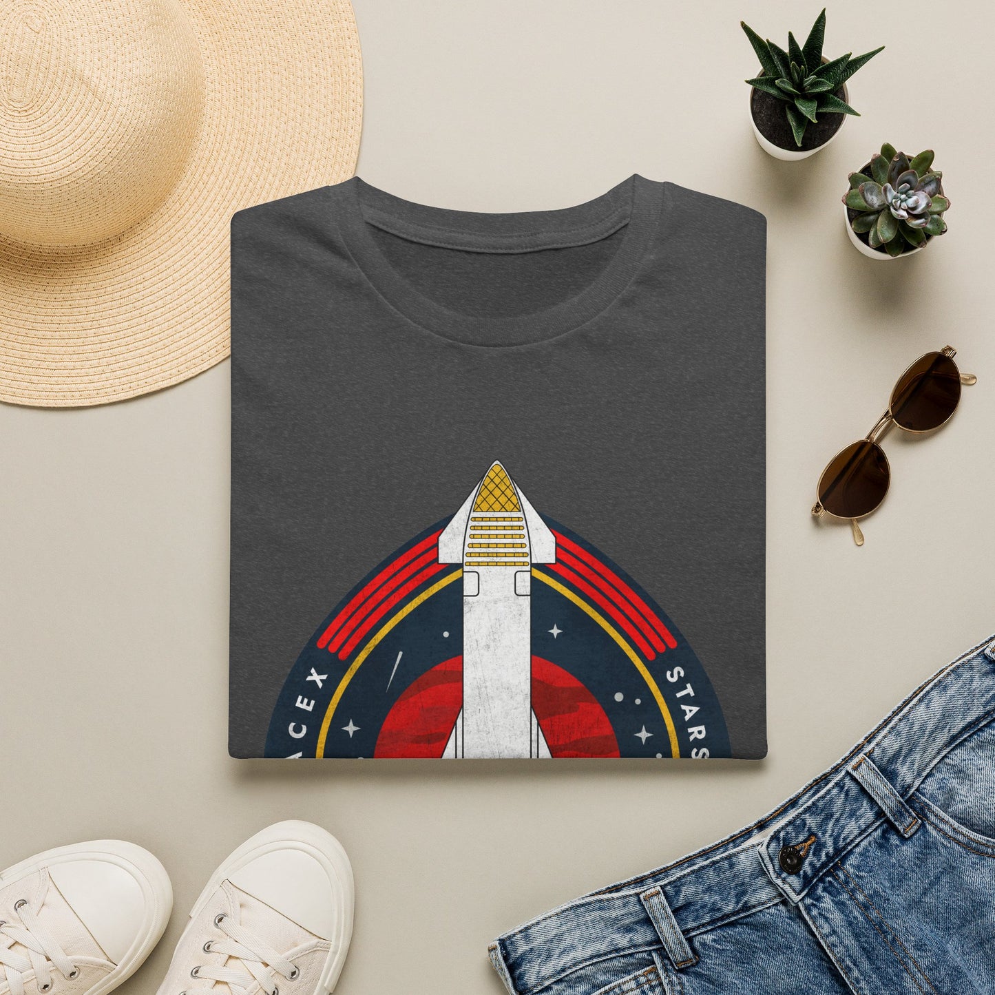 SpaceX-Starship: Nothing Can't Stop Us Now. T-Shirt