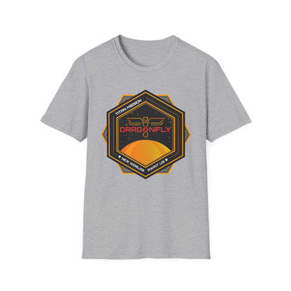 Dragonfly: Titan Mission. New Worlds Await Us T-Shirt