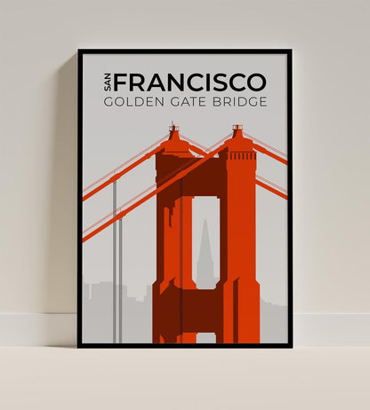 San Francisco Golden Gate Bridge Poster