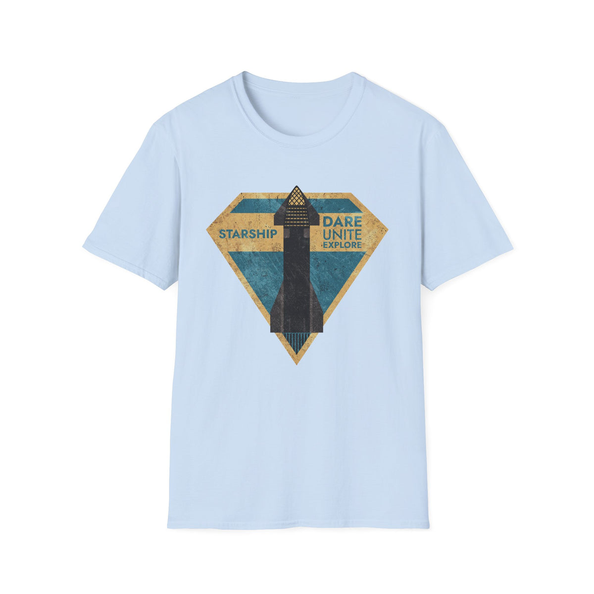 SpaceX-Starship: Dare. Unite. Explore. T-Shirt