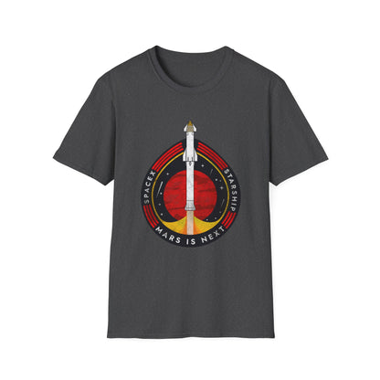 SpaceX-Starship: Mars is Next. T-Shirt