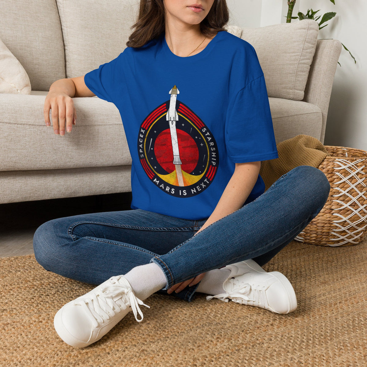 SpaceX-Starship: Mars is Next. T-Shirt