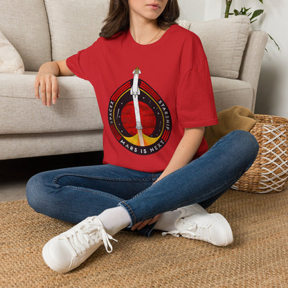 SpaceX-Starship: Mars is Next. T-Shirt
