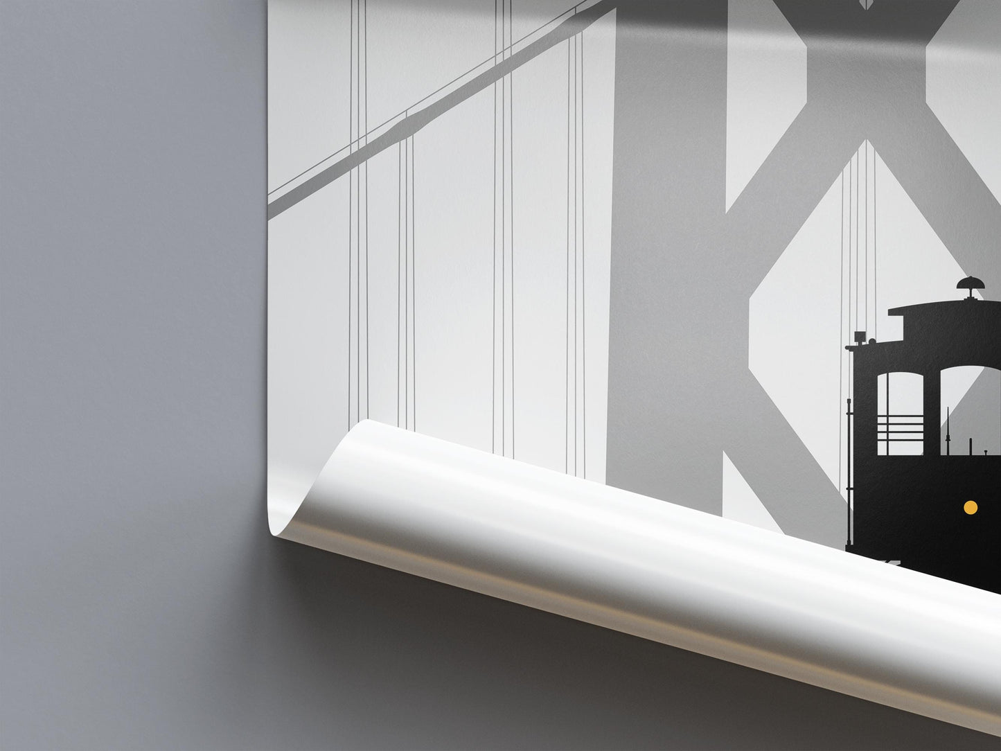 San Francisco Bay Bridge Poster