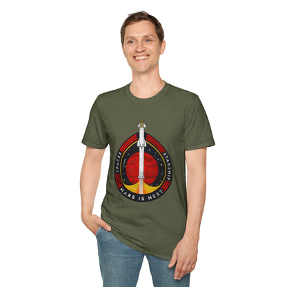 SpaceX-Starship: Mars is Next. T-Shirt