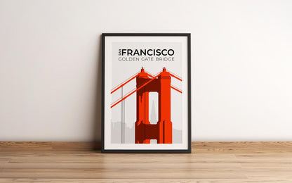 San Francisco Golden Gate Bridge Poster