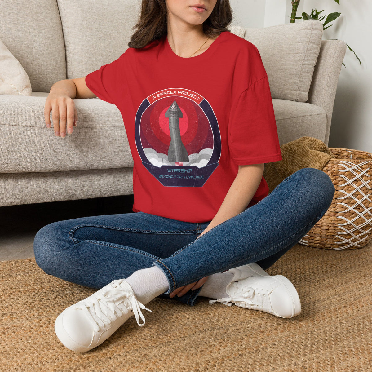 Starship: Beyond Earth, We Rise - T-Shirt