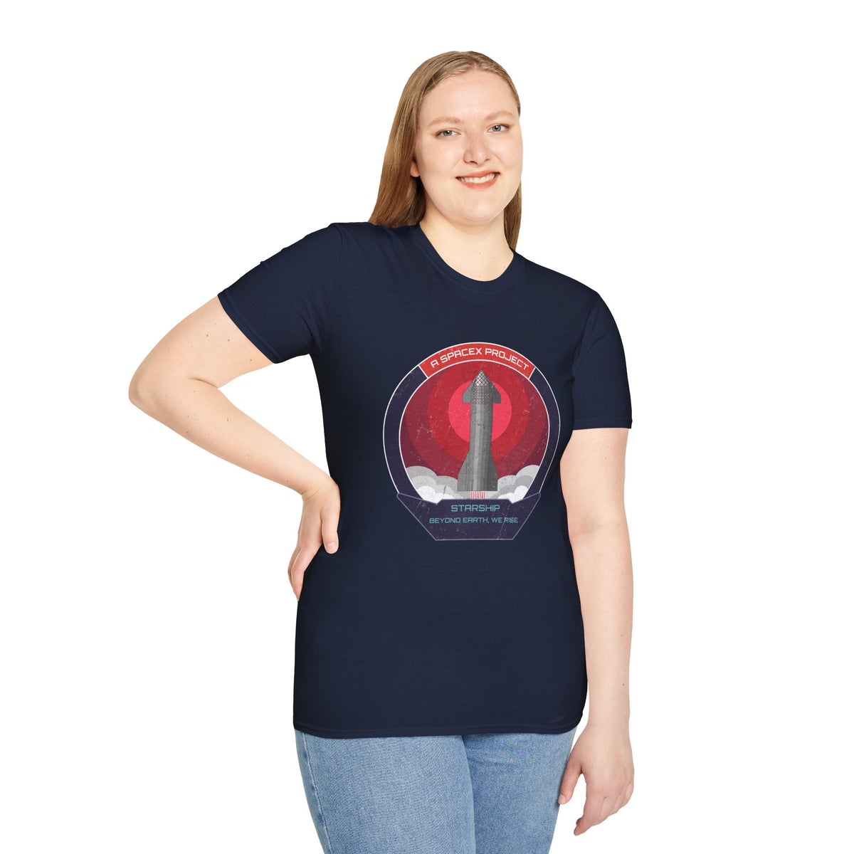 Starship: Beyond Earth, We Rise - T-Shirt