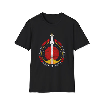 SpaceX-Starship: Mars is Next. T-Shirt