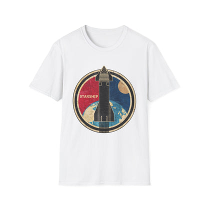 Starship Rocket Badge T-Shirt