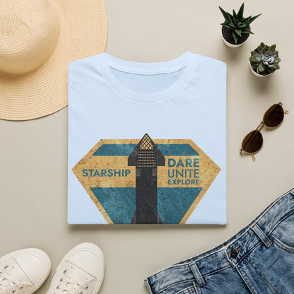 SpaceX-Starship: Dare. Unite. Explore. T-Shirt