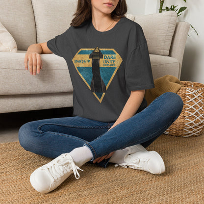 SpaceX-Starship: Dare. Unite. Explore. T-Shirt