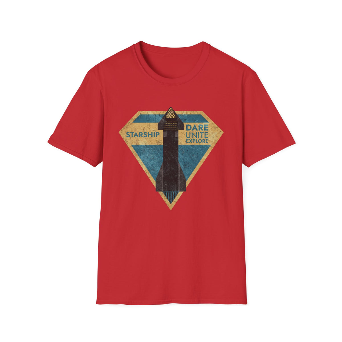 SpaceX-Starship: Dare. Unite. Explore. T-Shirt