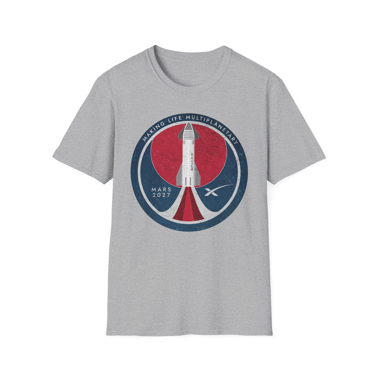 SpaceX Mars 2027: Making Life Multiplanetary - T-Shirt