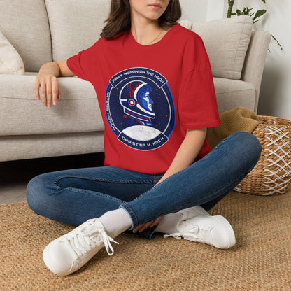 Christina H. Koch: First Woman On The Moon (Artemis Mission) T-Shirt