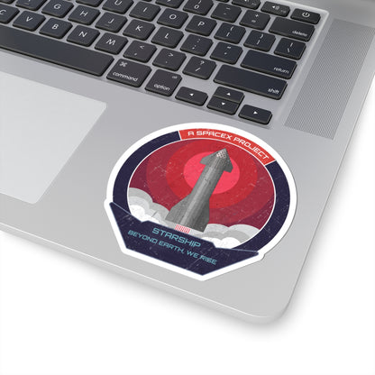 Starship: Beyond Earth, We Rise - Sticker