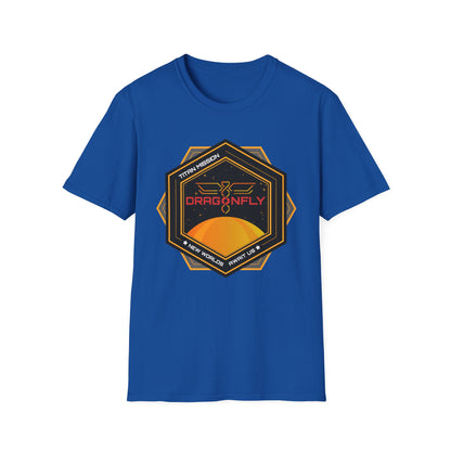 Dragonfly: Titan Mission. New Worlds Await Us T-Shirt