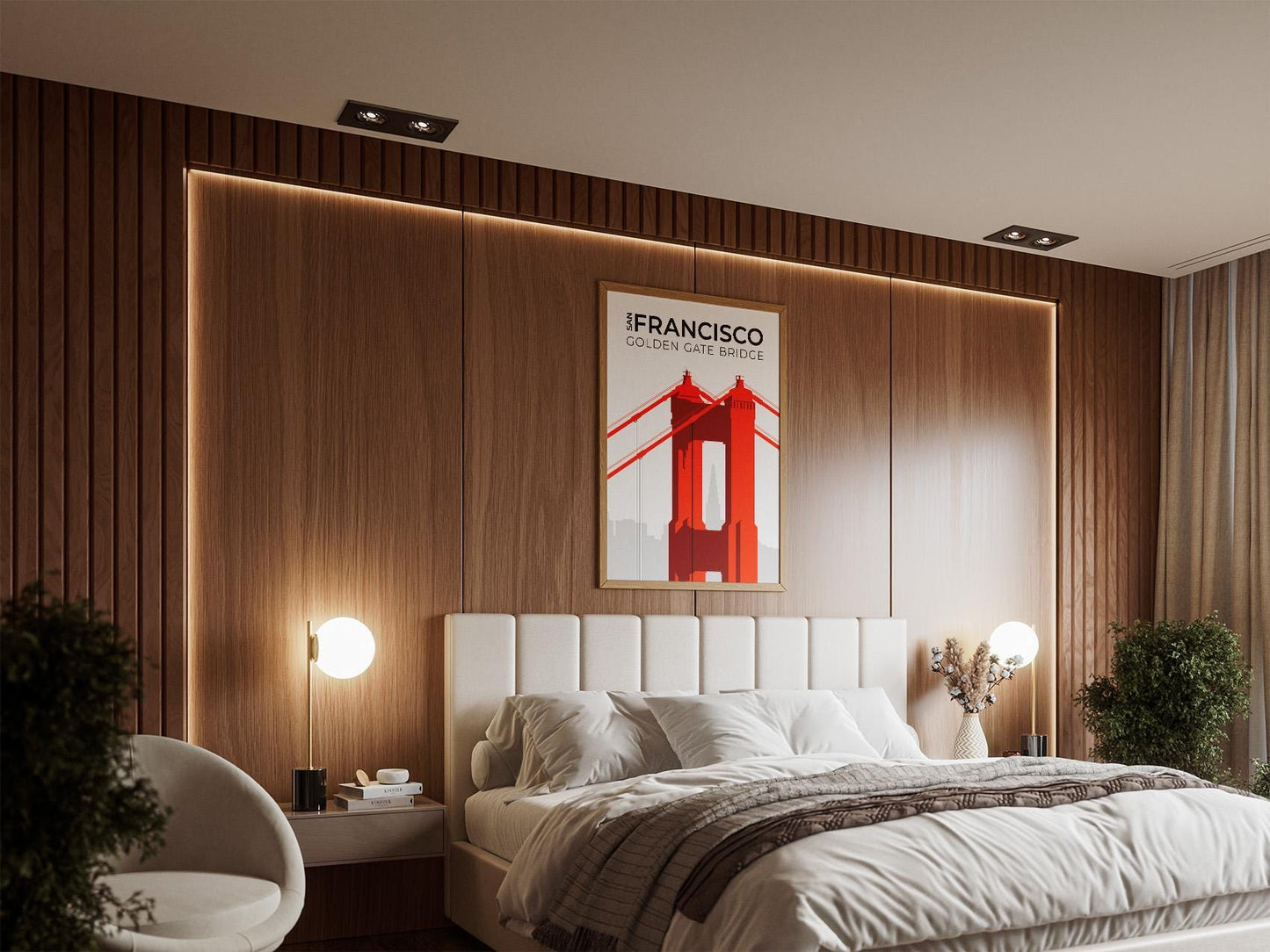 San Francisco Golden Gate Bridge Poster