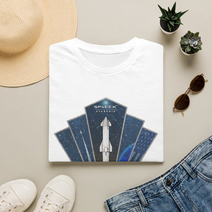 Starship Rocket Badge T-Shirt