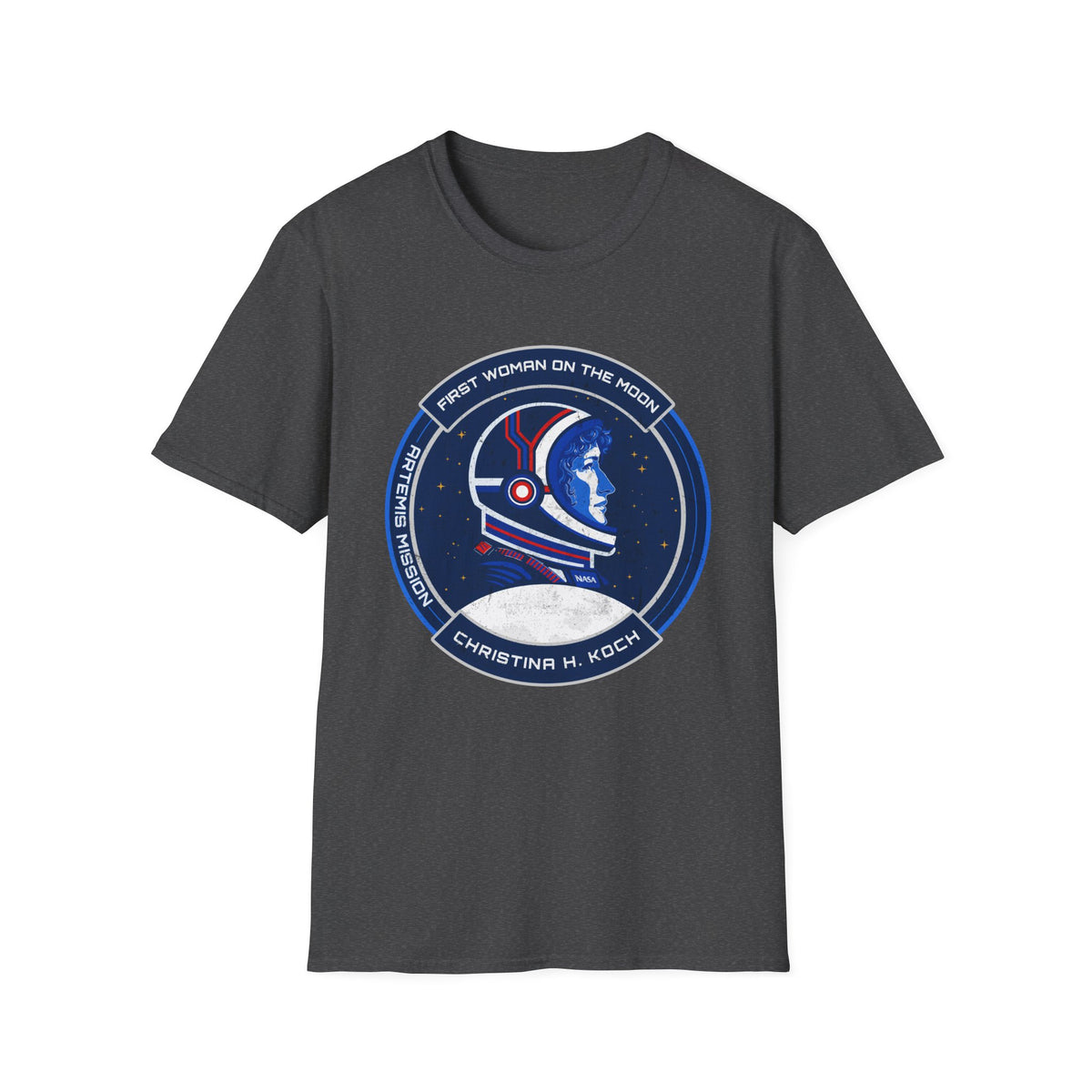Christina H. Koch: First Woman On The Moon (Artemis Mission) T-Shirt