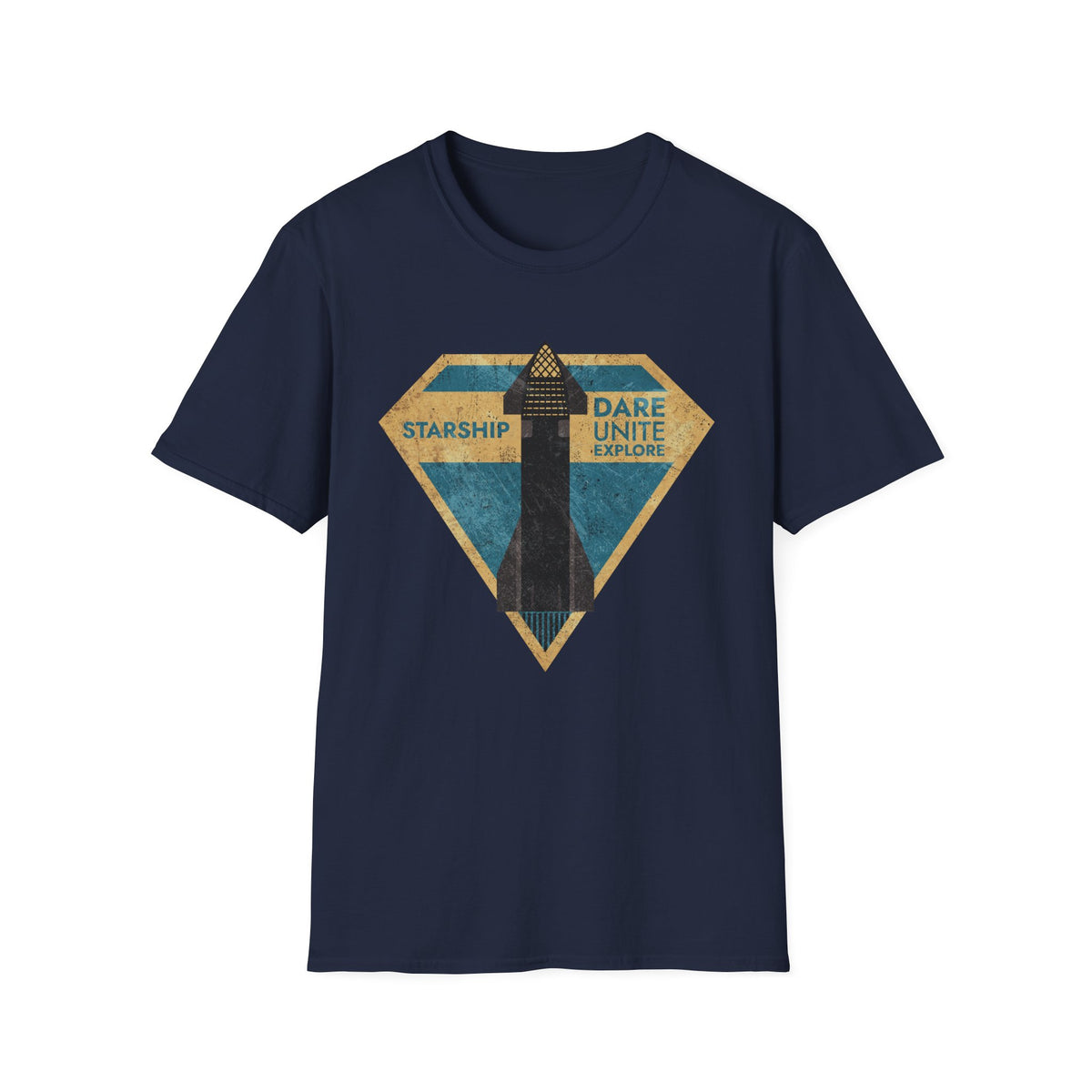 SpaceX-Starship: Dare. Unite. Explore. T-Shirt