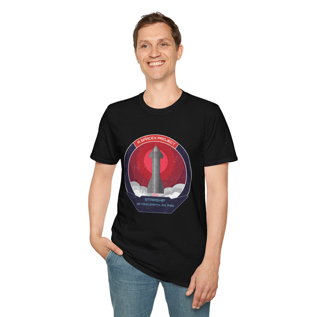 Starship: Beyond Earth, We Rise - T-Shirt