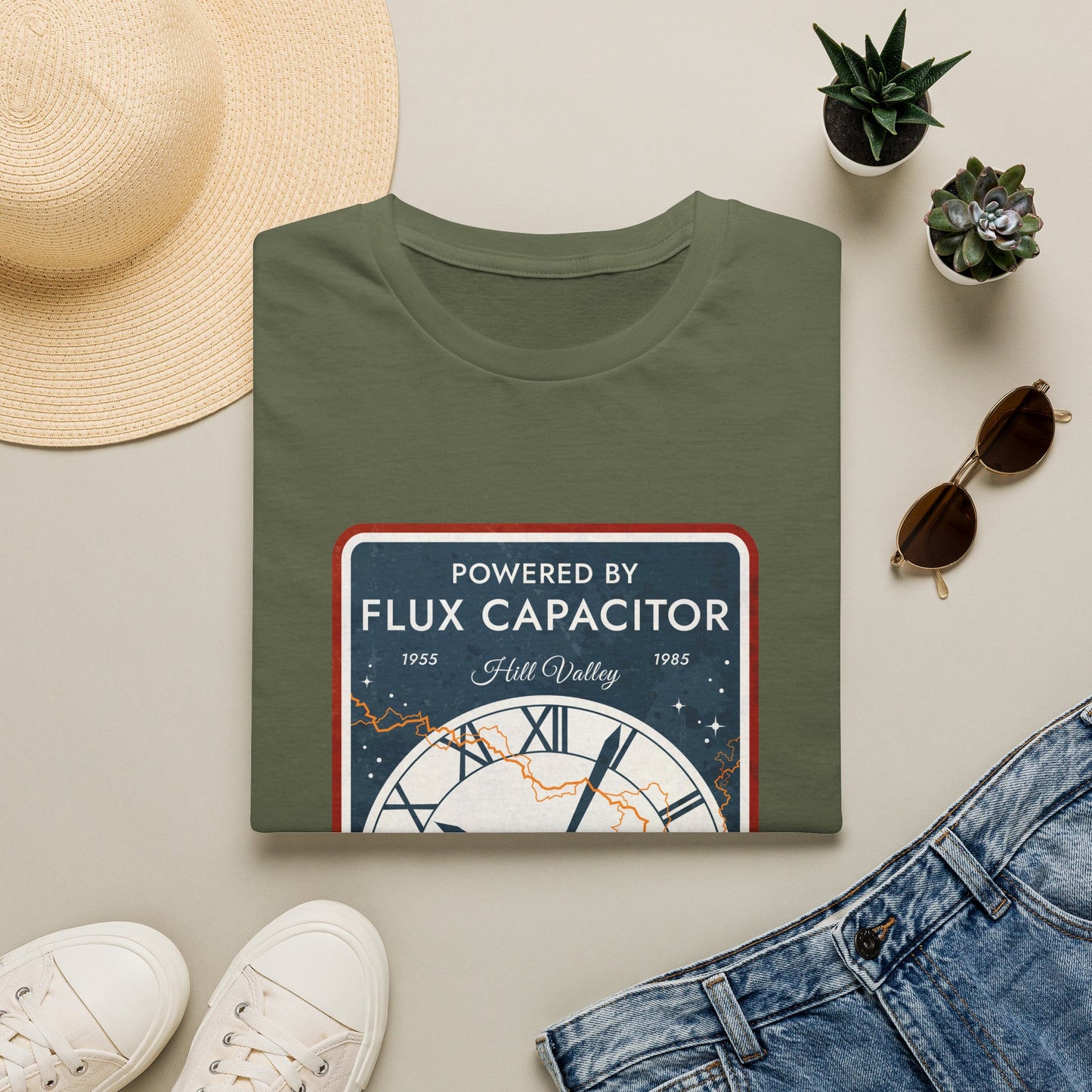 Back to the Future - Powered by Flux Capacitor T-Shirt