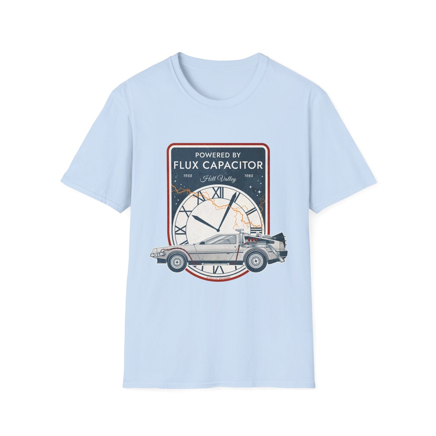 Back to the Future - Powered by Flux Capacitor T-Shirt
