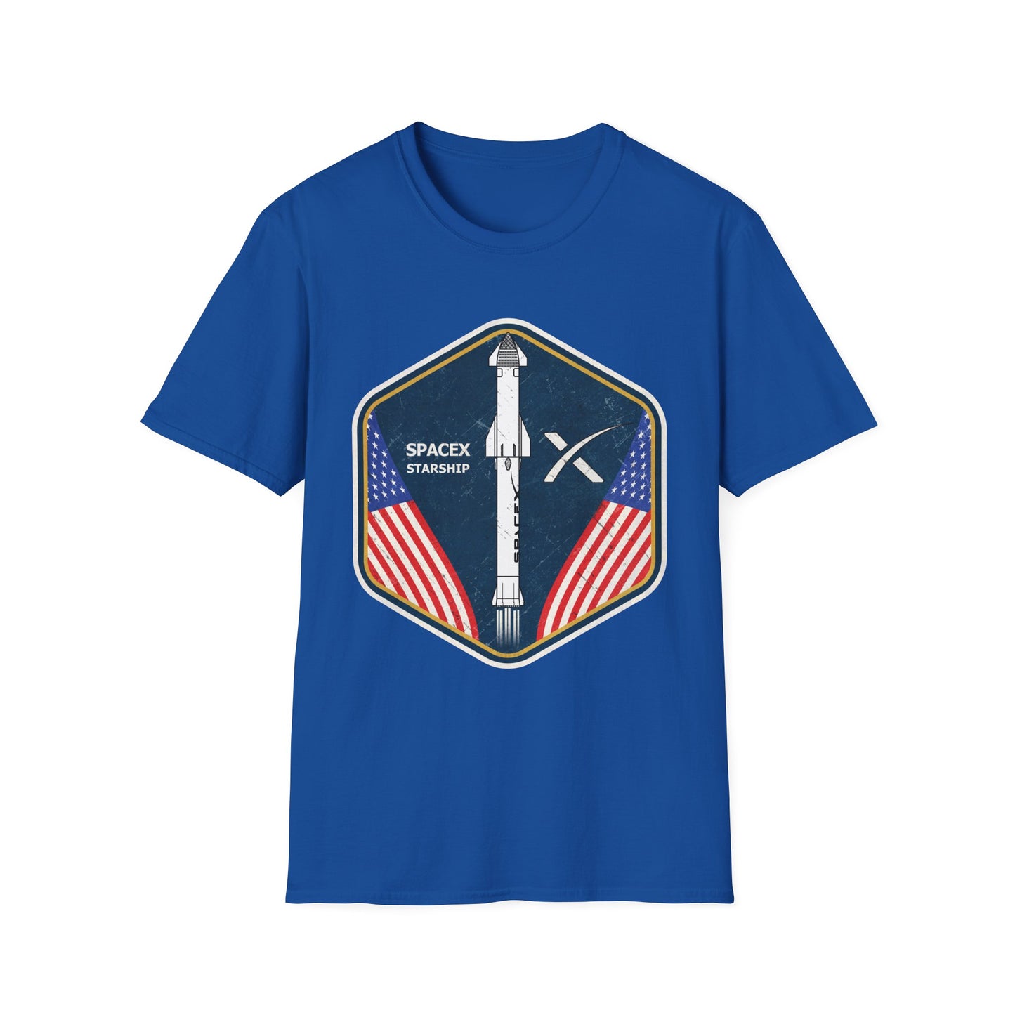 SpaceX Starship Badge T-Shirt