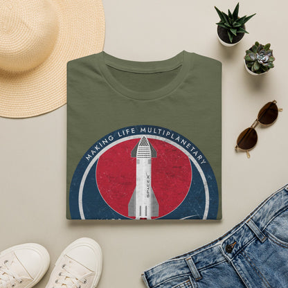 SpaceX Mars 2027: Making Life Multiplanetary - T-Shirt