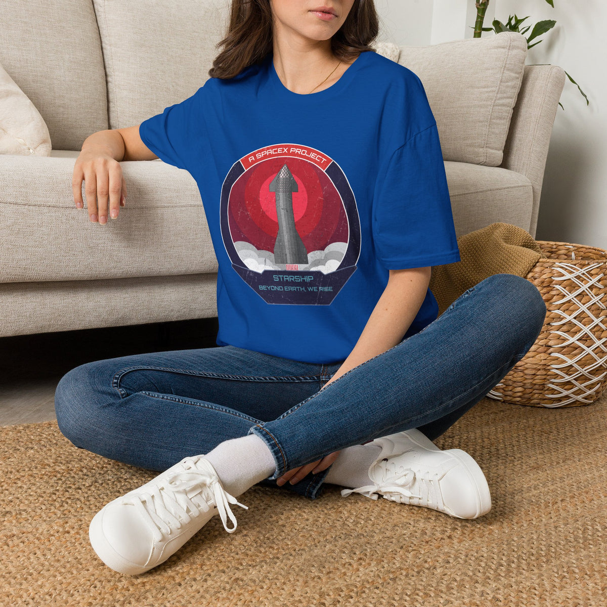 Starship: Beyond Earth, We Rise - T-Shirt
